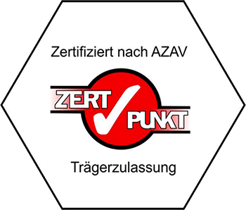 Zertifiziert nach AZAV
